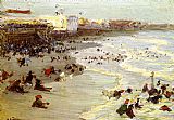 Edward Henry Potthast Coney Island painting